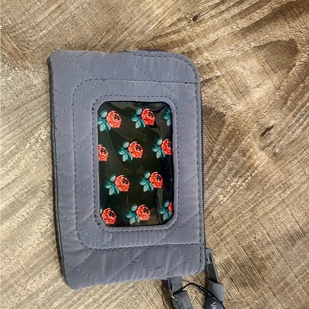 Vera Bradley Zippered ID Wristlet NWT
